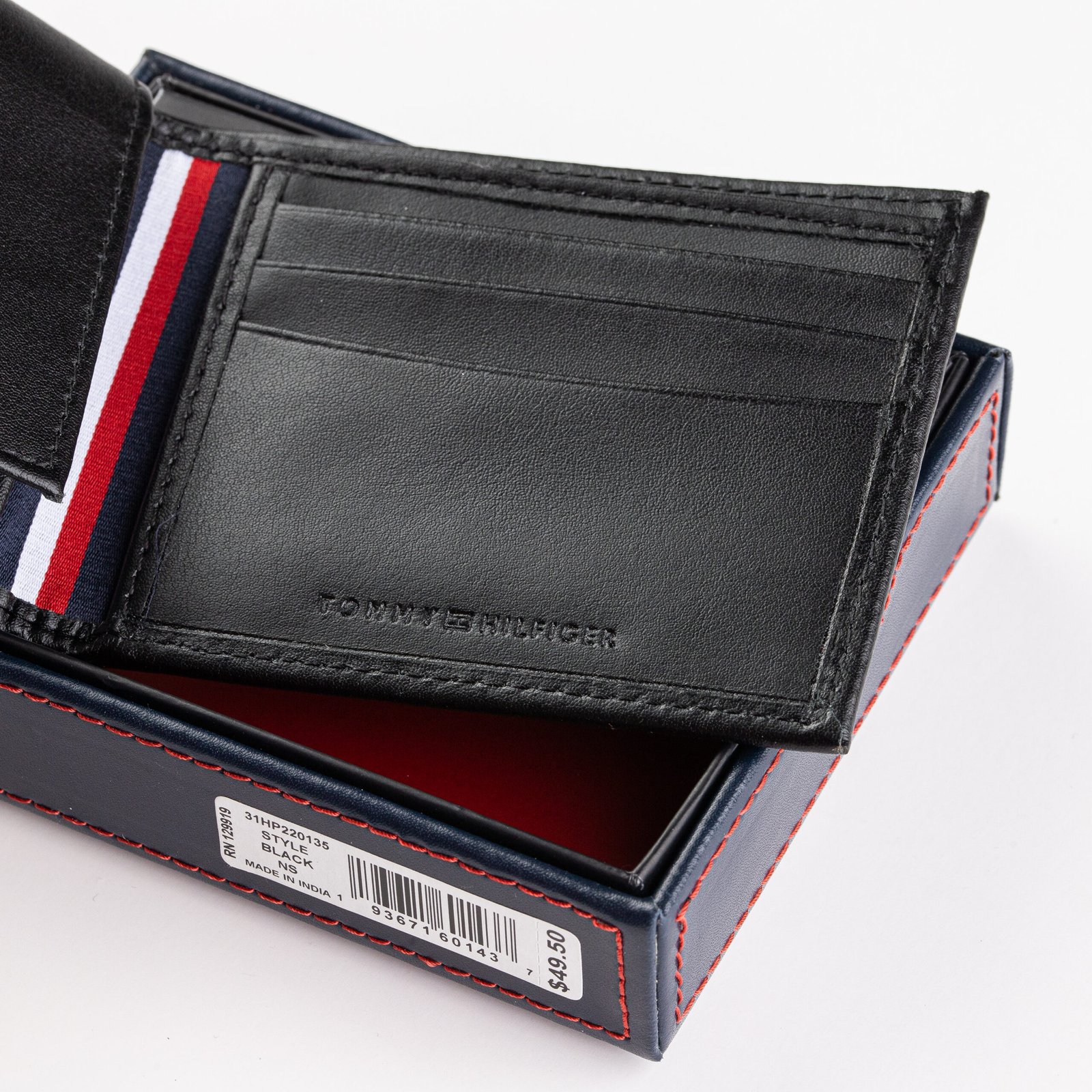 Billeteras Tommy Hilfiger Para Hombres De Cuero BILLETERA DE